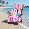 Ms Rachel Fashion Beach Towel: Ideal for Summer Adventures Soft, absorbent and quick drying suitable for swimming and bathing