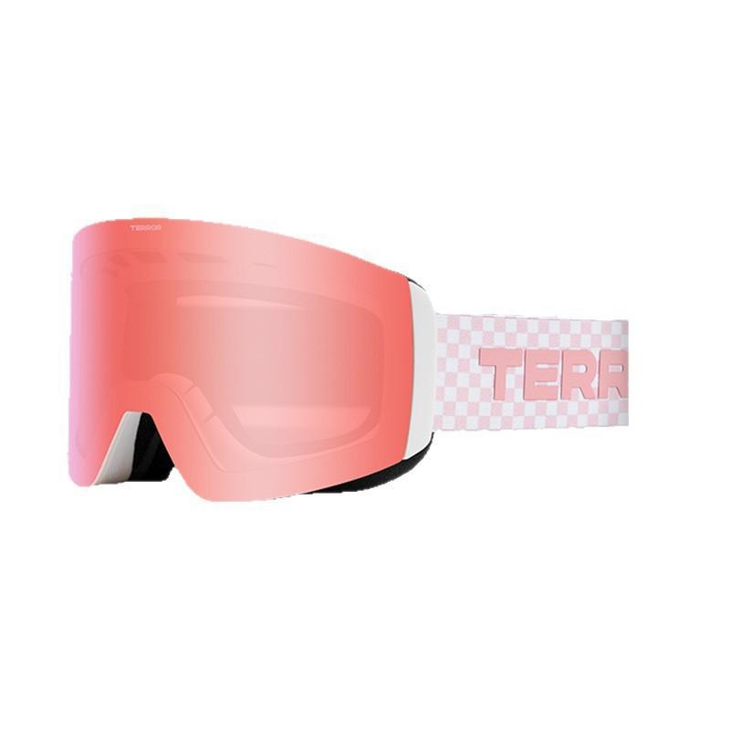 TERRO Ski Goggles Magnetic Frameless Anti-Fog Large Vision Men Women