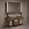 Bathroom Cabinet Set 4 pcs Artisan Oak 103.5 x 15.5 x 70 cm