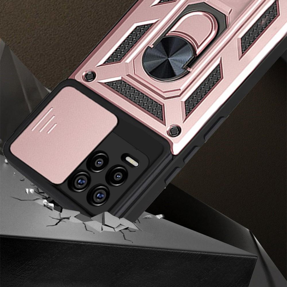 Realme 8 / 8 Pro Armor Case, CamShield Slide, Rose Gold