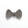 5 Pair Shiny Cheongsam Buckle Brooches Sweater Buttons Clothing Pins Crystal Cardigan Clip Cape Cloak Clasp