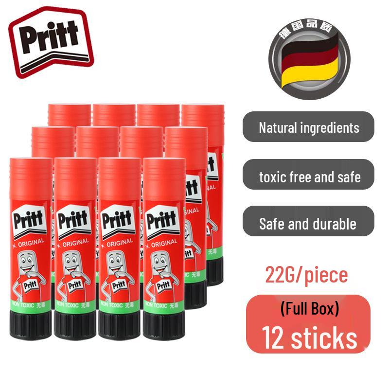 Henkel Pritt Germany 43g Solid Glue - Strong DIY Craft Glue for Kids