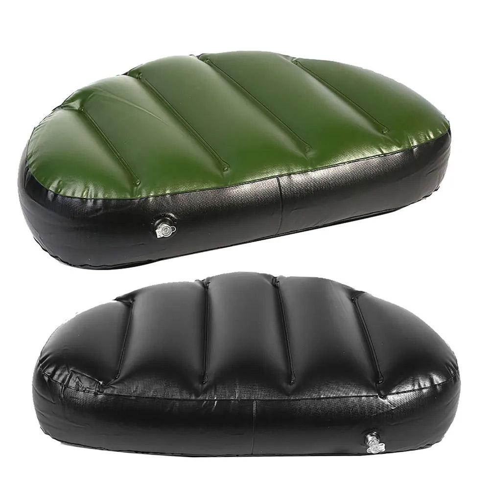 PVC Green Fishing Boat Inflatable Cushion Boat Seat For Outdoor Camping Infltable Boat Seat Inflatable Boat Cushion 7