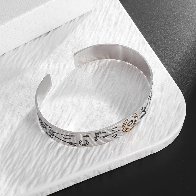 Five-pointed Star Moon Smiling Face Bracelet Girl Cartoon Open Mouth Bracelet