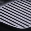 ZISIZ Cast Iron Striped Steak Frying Pan