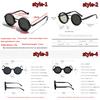 Manual Rotation Adjustable Brightness Sunglasses Neutral Fashion UV-resistant Fishing Light-reducing Eyewear