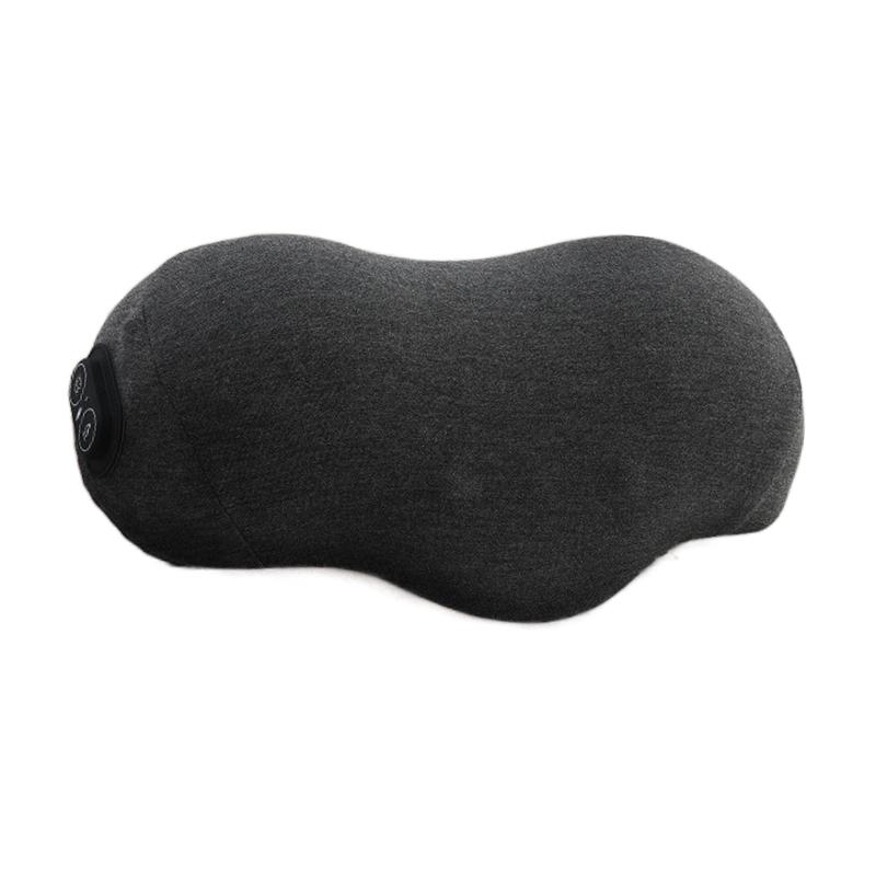 Multi Functional Electric Cervical Massage Pillow Vibration Hot Compress Cervical Massage Waist Traction Stretching Massager