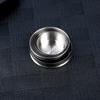 Stainless Steel Expansion Cup Outdoor Folding Cup with Key Ring Small Expansion Cup Water Cup