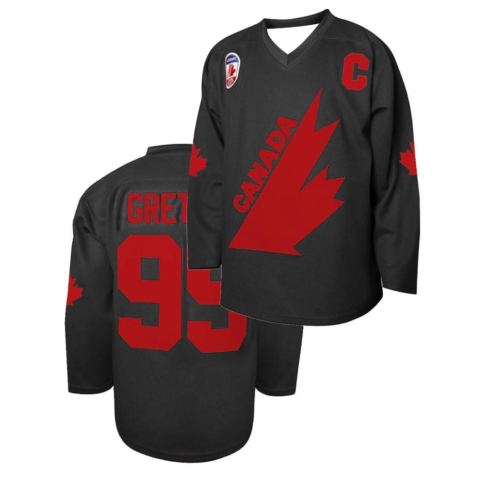 Hokejové oblečení Anaheim Ducks Conway #96 Tričko KANADA GRETZKY 99 Tričko PITTSBURGH CROSBY 87 Dres 3D Tištěný Ležérní Módní Dlouhý Rukáv
