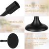 Matte Black Taper Candle Holder Set of 3 Black Candlestick Holders Modern Farmhouse Candle Stick Candle Holder for Candlesticks for Wedding Christmas