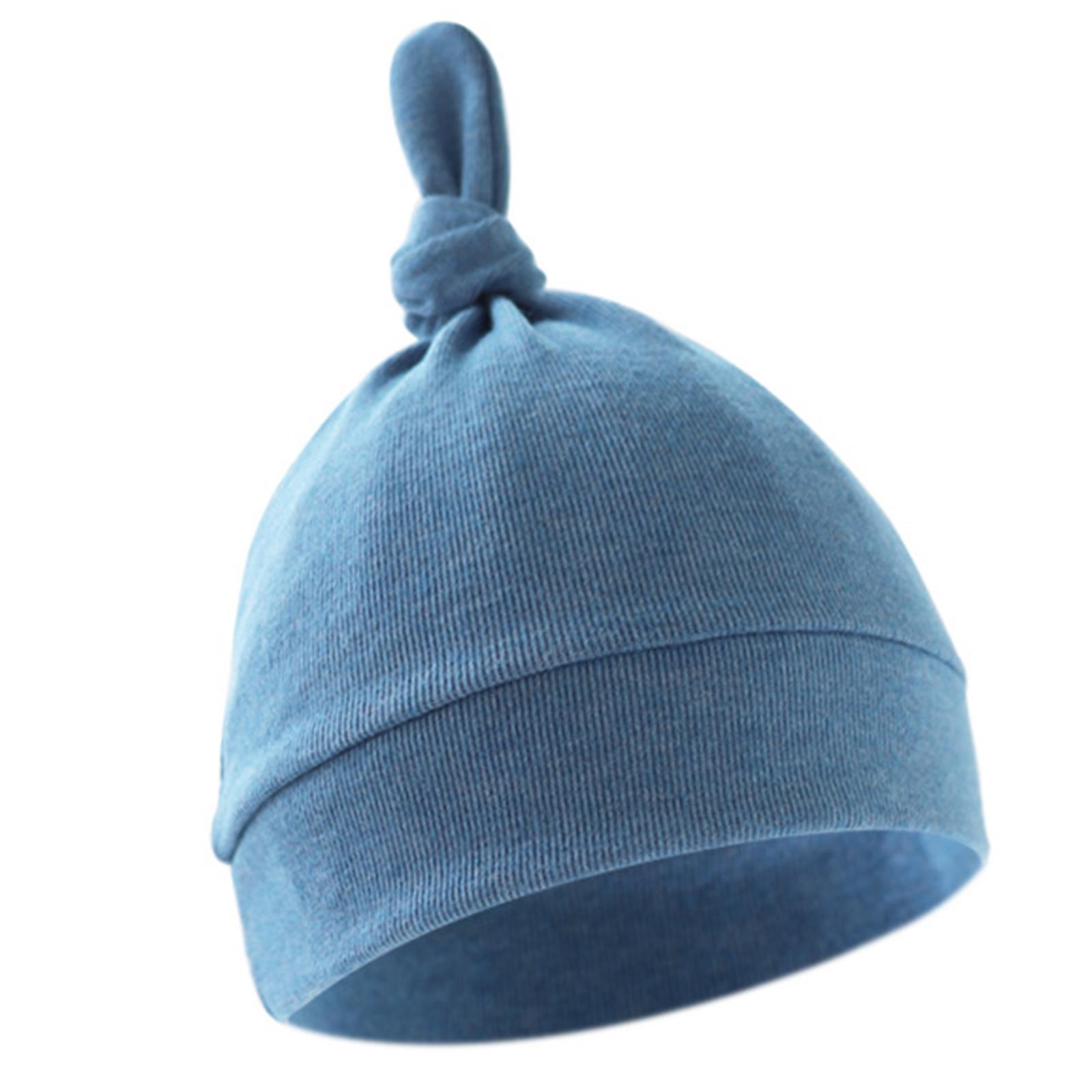 

Чепчик для младенцев из хлопка, удобный фетальный колпачок для новорожденных, детская шапочка, модная вязаная шапочка, теплая шапочка, модный головной убор 17