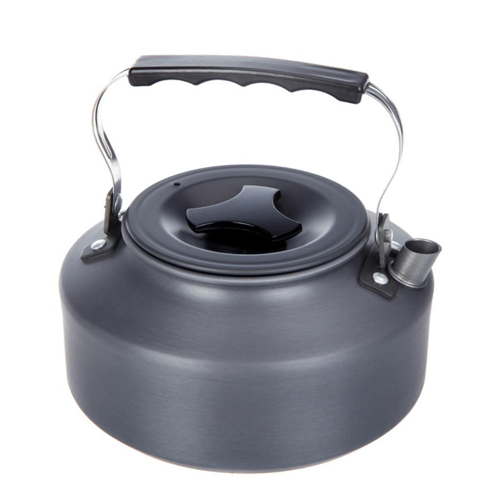1.1L Portable Ultra-light Outdoor Hiking Camping Picnic Water Kettle Teapot Coffee Pot Anodised Aluminum