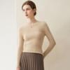 Lekasha Women's Pure Cashmere Round Neck Sweater - Loose, Solid Color, Warm Base Layer for Autumn and Winter