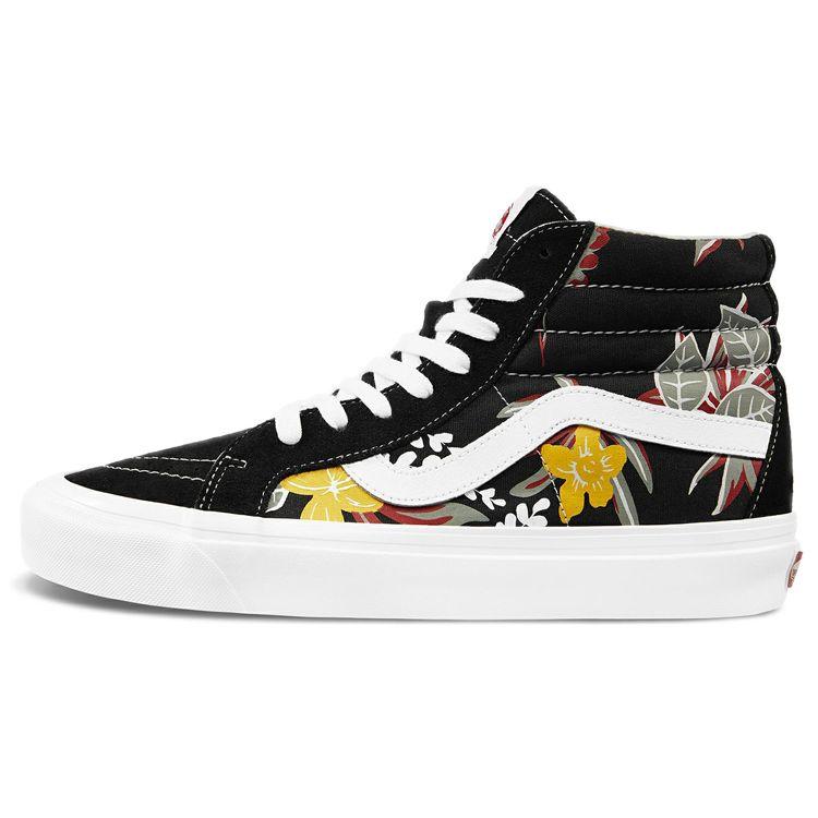 

Vans Sk8-Hi 38 DX Anaheim Factory — кроссовки унисекс Aloha черные VN0A38GFXHH