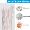 A60zcandle Wicks (Pack Of 200), 15 Cm Wicks For Candles , Odourless Candle Wicks For Candles For Candle Making Candle Diymay