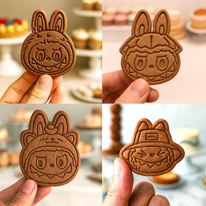 Cartoon Cookie Mold Cookie Butter Cookie Cutting Mold Creative Three-dimensional Baking Tool
