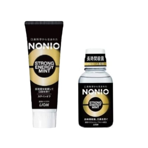 

[Exclusive] Toothpaste & Mouthwash Set, Strong Energy Mint, 130g & 80g Toothpaste Set, Bulk Purchase