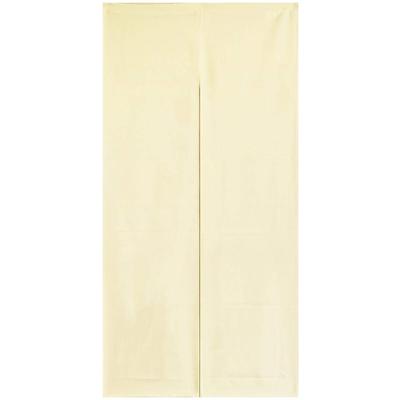 Noren 150 X 75 Cos Flame-retardant Curtain, Plain, Cm, (Ivory 11703)