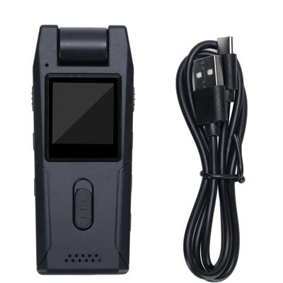 Body Mounted Camera 1.3inch Color Screen 120 Deg Wide Angle Portable HD 1080P Wearable Thumb Camera