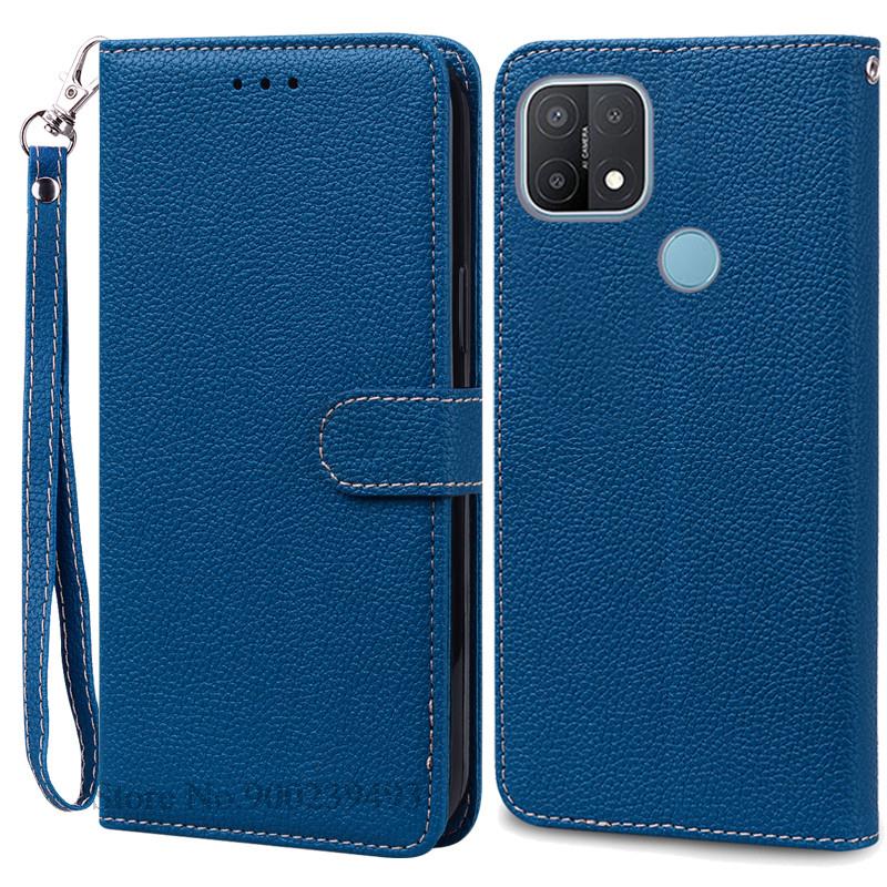 For OPPO A15 Case OPPO A15S Cover Silicone Wallet Flip Cover For OPPO A15 CPH2185 A15S CPH2179 Phone Case Leather Coque Fundas