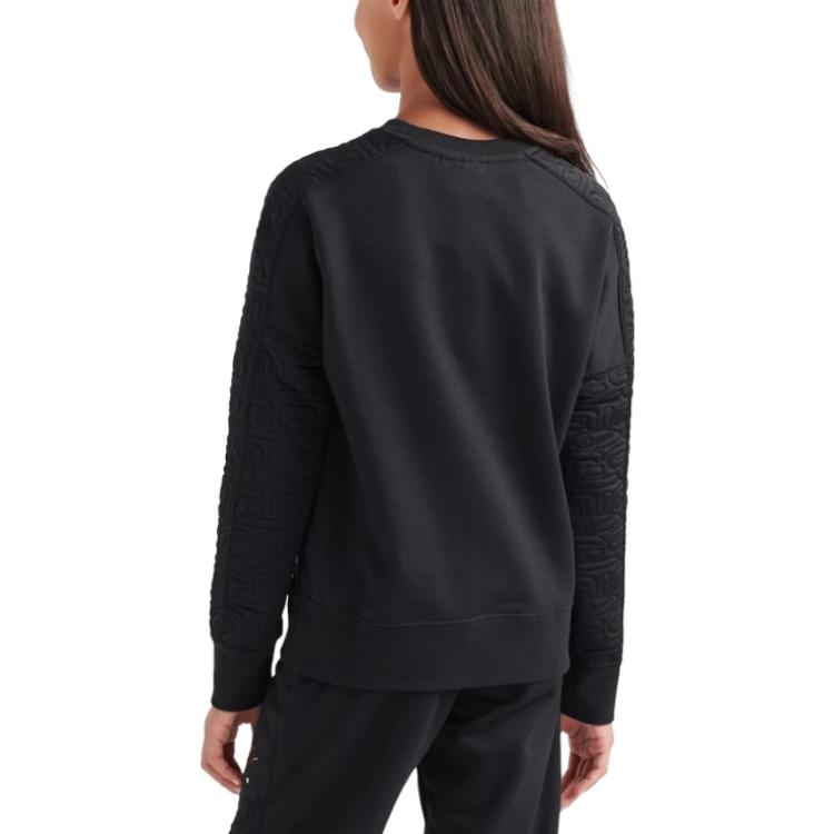Nike Çocuk SS23 Baskılı Kazak Uzun Kollu Sweatshirt Çocuk sweatshirt Siyah BV2703-010