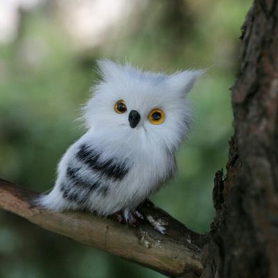 Creative Cute Owl Plush Toys Fashion Accessories Kids Gift Handmade Crafts Collection Office Decoration