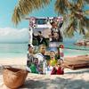 1 Stück Cristiano Ronaldo Jubel Mikrofaser Schnelltrocknendes Strandtuch Saugfähig Weich Übergröße Sandfreies Handtuch für Reise Pool Fitnessstudio Schwimmen Yoga 20a67