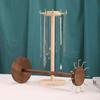 Display Stand Necklace Earrings Holder Solid Wood Jewelry Storage Rack Jewelry Organizer Vertical