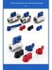 304 Stainless Steel Mini Ball Valve: Male To Female Thread, 4-Point/2-Point Switch.