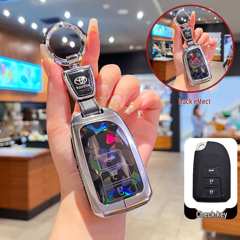 Toyota Yaris L, Vios FS Metal Key Case with Buckle – Unisex Design