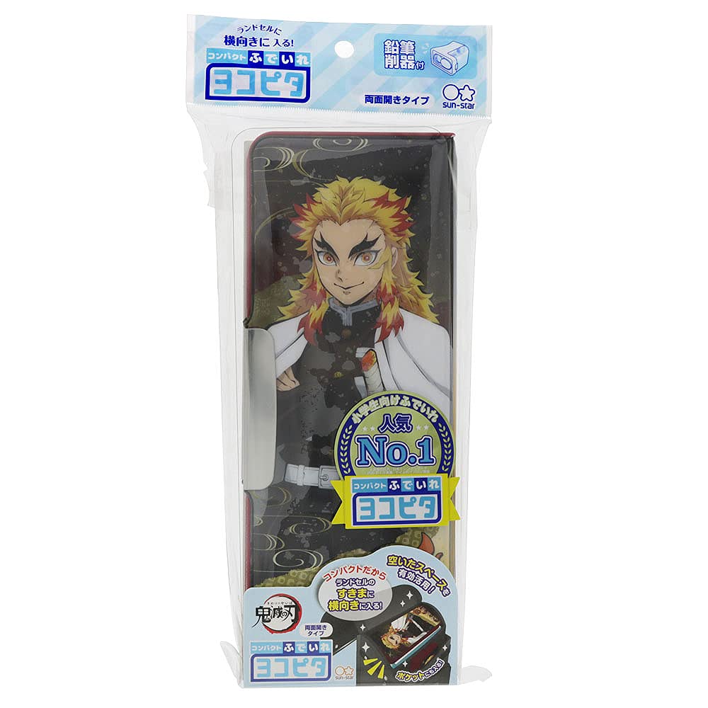 Sunstar Stationery Demon Slayer Pencil Yokopita Kyojuro S1313541 Case, Hologram, Rengoku,
