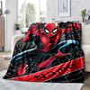 Custom Name Spider Man Theme Printed Blanket - Perfect for Couch, Bed, Travel & Outdoor Use | Machine Washable, Cozy & Durable.