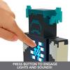 Mattel Minecraft Warden Figure with Lights and Sounds (Ages 6 and Up) - Gift Set (HHK89)