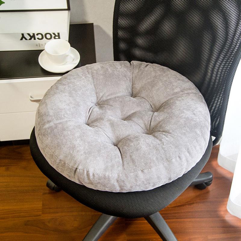 Floor Mat Futon Cushion Bay Window Mat Velvet Dining Chair Chair Mat Yoga Mat Tatami Student Bench Round Cushion