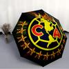 Club América Fashionable Automatic Opening/Closing Folding Umbrella. Portable and Foldable, Ideal for Gift, Travel, and Daily Use.