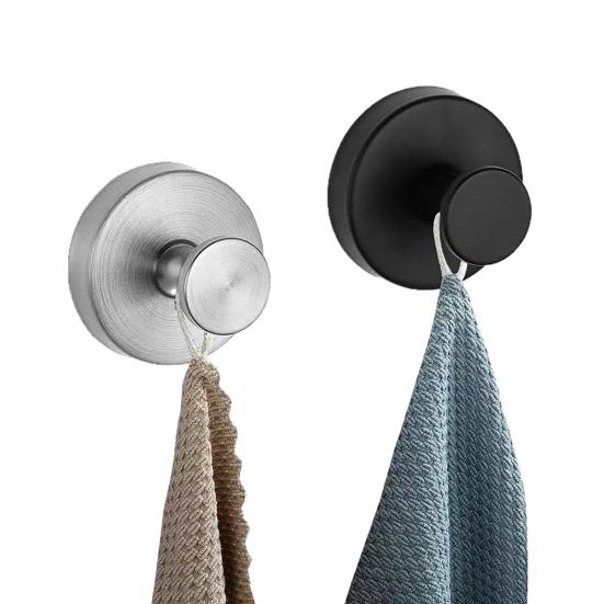 Suction Cup Hook Removable Water Resistant Wall Hook Reusable Rust Proof Hook for Towels Bathrobes Kitchen Glass Mirror