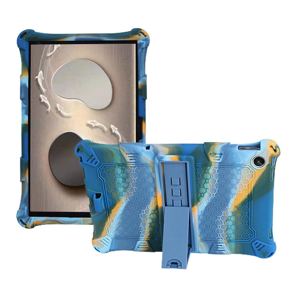 Soft Silicone Kids Safe Case For Lenovo Tab M10 3rd Gen 10.1 TB-328FU M10 Plus 10.6inch TB-125FU 128FU Tablet Kickstand Cover