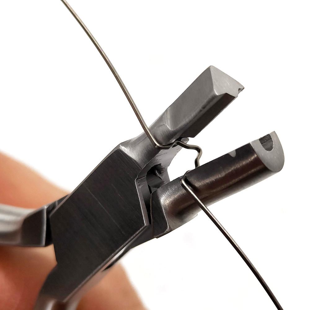Zubařské kleště V-STOP V-Notch-Bend Ortodoncie Bracket Ortodontists Seřizovací kleště Ortodontické kleště pro vytváření V Notch Stop ohybů