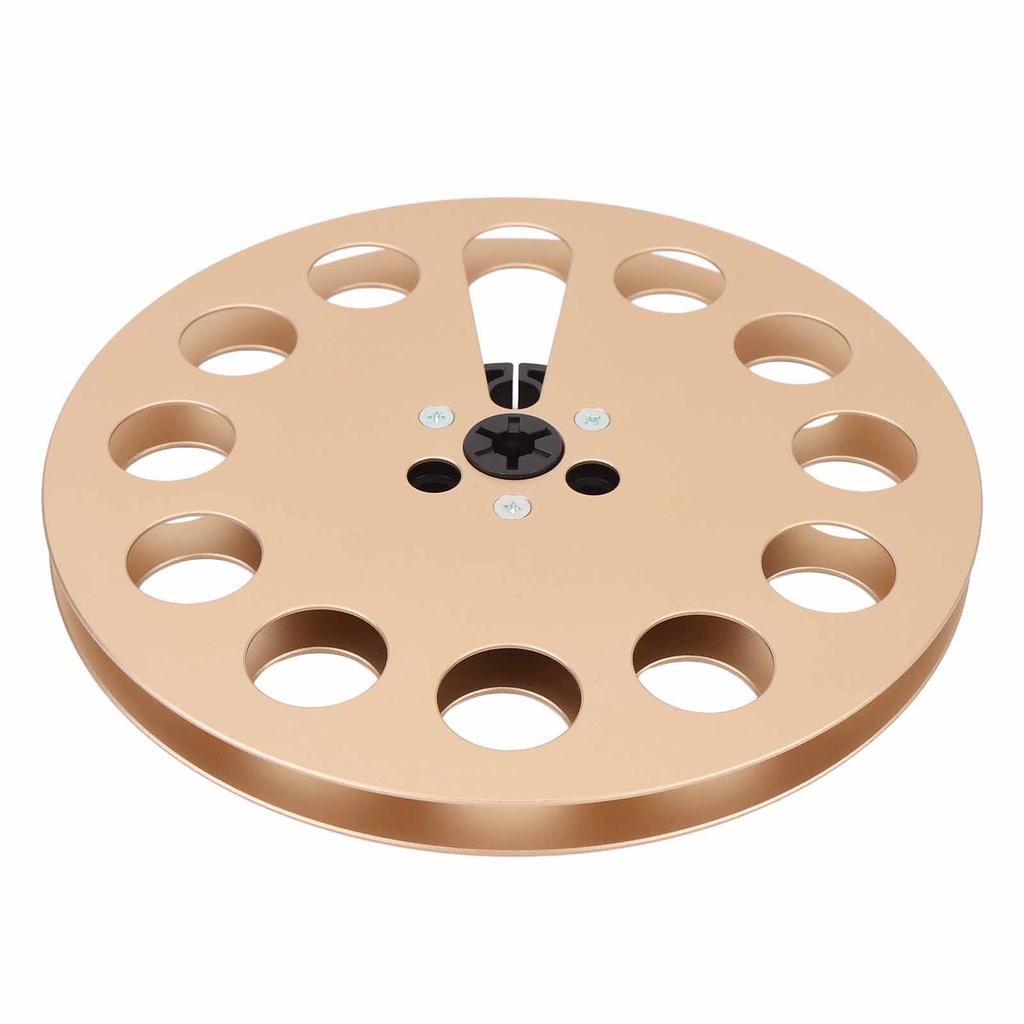 Empty Tape Reel Universal Aluminum Alloy 7 Inch Empty Take Up Reel for 14 Inch Tape for ReVox