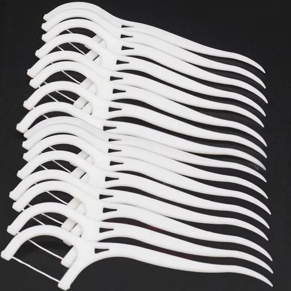 1000 Piezas Limpieza Dental Hilo Dental Palillos Hilo Dental Palillo Ultra Fino Palillo Dental Hilo Dental Palillo Higiene Diaria