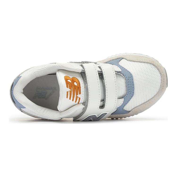 New Balance Low Top Kids Lifestyle Shoes White Gray Kids' PV530GC