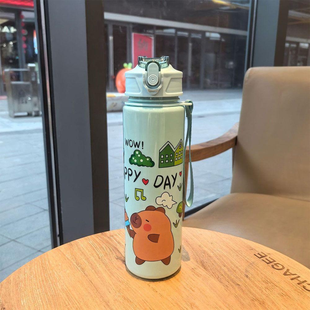 800M Water Bottle Plastic Water Sippy Cup Creative Water Cup  Outdoor Travel