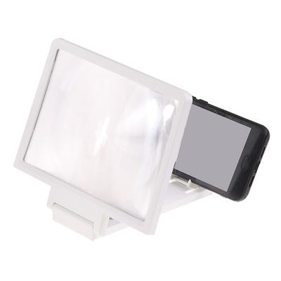 1 Peça Amplificador de Tela de Celular HD TV Lupa Suporte de Celular Dobrável
