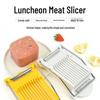 Multifunctional Stainless Steel Slicer for Ham, Eggs, and Fruit