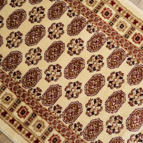 Sayan Sayan Bohara Pattern Kitchen/Hallway Rug, Legend III, 80x240cm, Beige, Wilton