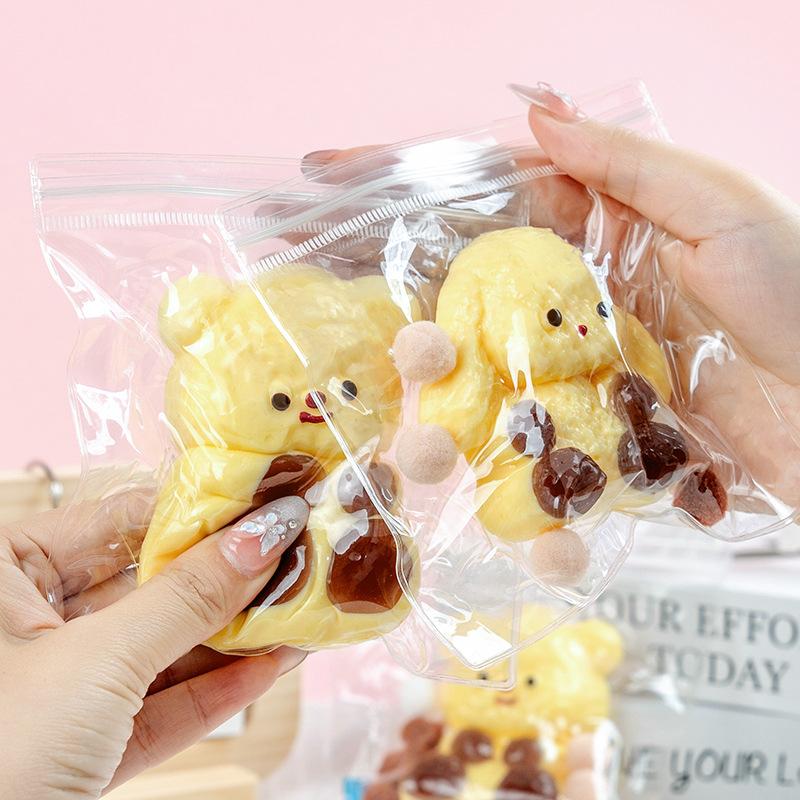 Colors Cute Animal Taba Squishy Toys Kawaii Stress Ease Relaxation Tactile Fidgeting Toy For Children Birthday Party Gifts