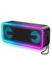 DSP Audio Bass Deep Dual 30W Loud Portable Bluetooth Speaker with RGB True Wireless IPX7 20 Hours of Continuous Japanese Instruction Manual Immersive