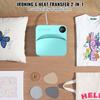 Heat Press 9 X 9 In Portable Easy Press Sublimation Transfer DIY T-shirt