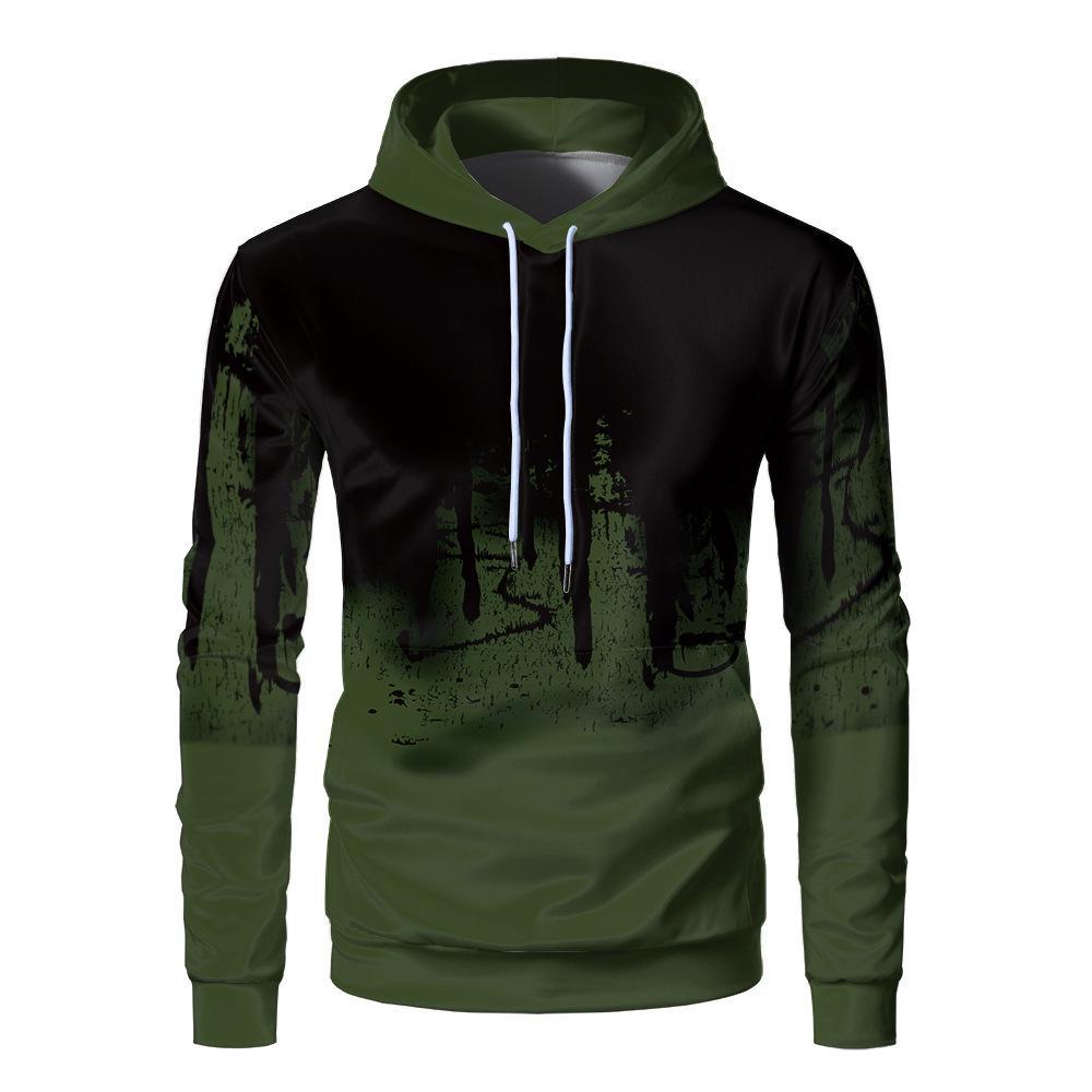 2026 Autumn-Winter 3D Printed Casual Hooded Sweatshirt for Outdoor Sports