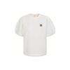 Levis FW23 Solid Versatile Short Sleeve T-Shirt Women Tops White A6812-0000